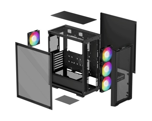Корпус Deepcool CC560 Mesh V2 Black (R-CC560-BKAMA4-G-2)