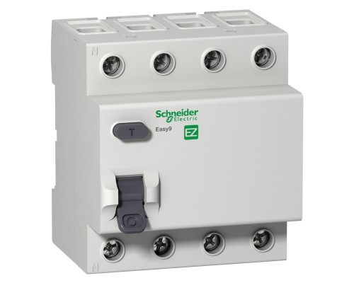 Диференціальний автоматичний вимикач Schneider Electric EZ9 4P 25A 30mA (EZ9R34425) Диференціальний автоматичний вимикач Schneider Electric EZ9 4P 25A 30mA (EZ9R34425)