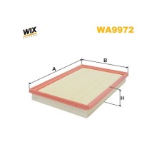 Повітряний фільтр для автомобіля Wixfiltron WA9972