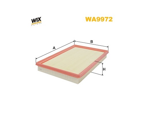 Повітряний фільтр для автомобіля Wixfiltron WA9972