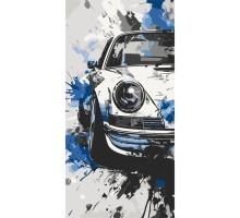 Картина по номерам ArtCraft Porsche Classic 40х80 см (12507-AC)