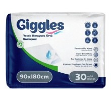 Пелюшки для малюків Giggles 90х180 см 30 шт (8680131206308)