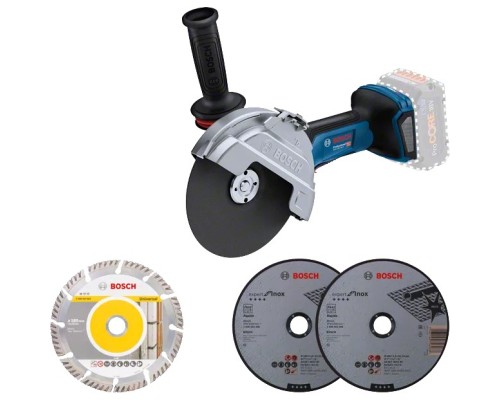 Шліфувальна машина Bosch GWS 182P 125 мм 18V, 2800-9000об/хв, 1.7кг (без АКБ та ЗП) (0.601.9H6.L01)