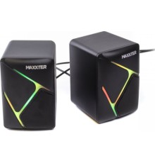 Акустична система Maxxter CSP-U004RGB USB Black (CSP-U004RGB)