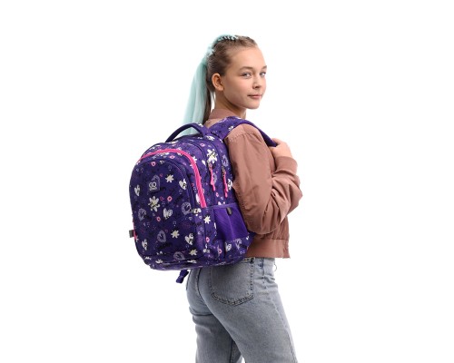 Рюкзак шкільний GoPack Teens 162M-3 (GO25-162M-3)