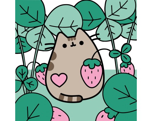 Картина по номерам Santi Пушин Полуничка 25х25см (955031)