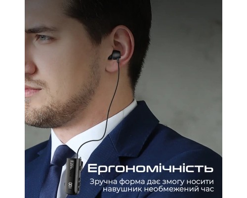 Навушники Promate Monoflix-bt Black (monoflix-bt.black)