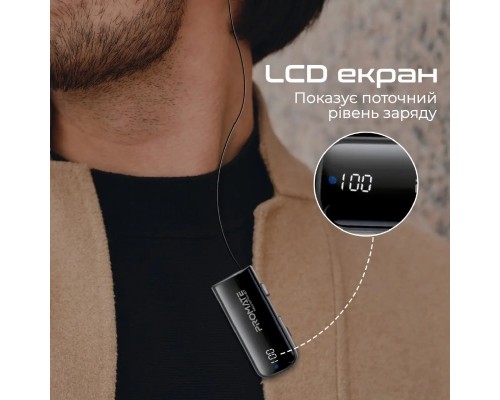 Навушники Promate Monoflix-bt Black (monoflix-bt.black)