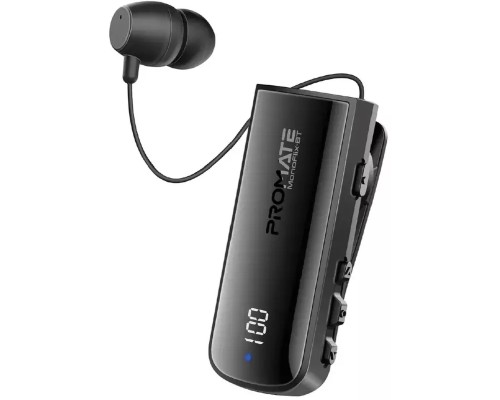 Навушники Promate Monoflix-bt Black (monoflix-bt.black)