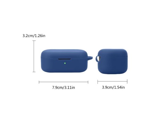 Чохол для навушників BeCover Silicon для OPPO Enco Buds 2 Pro Deep Blue (713224)