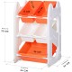 Дитячий стелаж Mealux Coral Mini Orange (KD-E021 Orange)