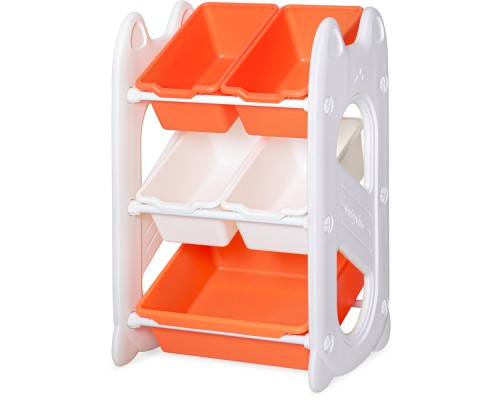 Дитячий стелаж Mealux Coral Mini Orange (KD-E021 Orange)