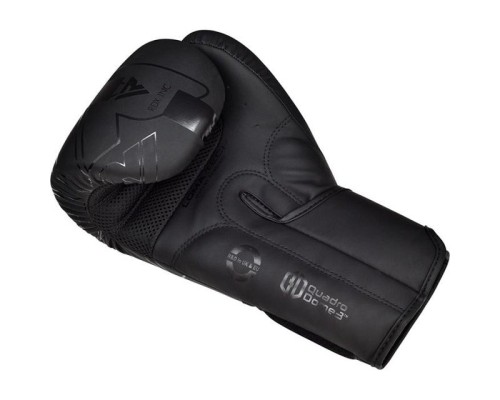 Боксерські рукавички RDX F6 Kara Matte Black 6 унцій (BGR-F6MB-6OZ)