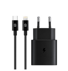 Зарядний пристрій Armorstandart AR-TA800 25W USB-C + cable USB-C to Lightning black (ARM77721)