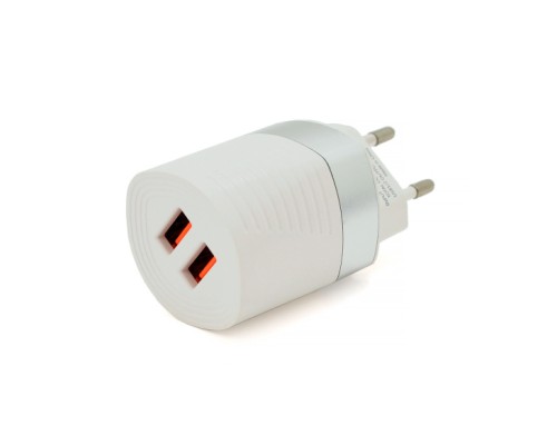 Зарядний пристрій iKAKU KSC-181 2xUSB 2.4A White (KSC-181-JUNENG)