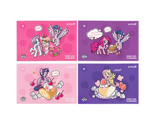 Альбом для малювання Kite My Little Pony, 12 аркушів (LP25-241)