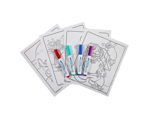 Набір для творчості Crayola Lilo and Stitch Розмальовка, 18 сторінок та 4 фломастери (75-2665)