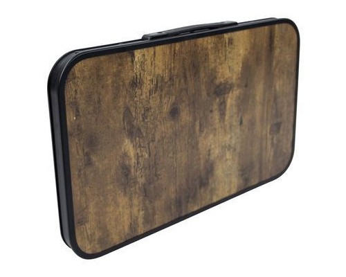 Туристичний стіл Bo-Camp Woodbine Compact 56x34 cm Black/Wood look (1404190) (DAS303264)