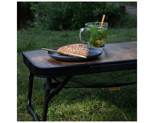 Туристичний стіл Bo-Camp Woodbine Compact 56x34 cm Black/Wood look (1404190) (DAS303264)