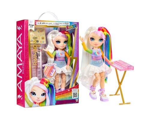 Лялька Rainbow High Junior High Rockband Амая (565772)