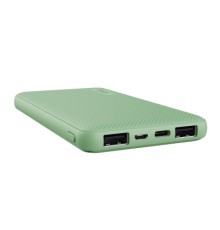 Батарея універсальна Trust 10000mAh Primo ECO, 2хUSB-A/USB-C, 15W, green (25029_TRUST)