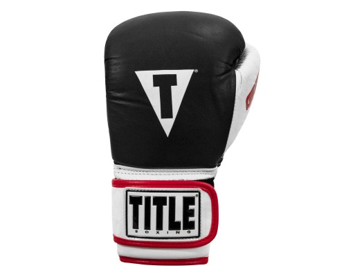 Боксерські рукавички Title Boxing Gel World Black M 12oz (GTWBG M BK)