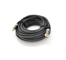 Кабель мультимедійний HDMI M to HDMI M 20.0m V2.0 4K black VEGGIEG (YT-HDMI(M)/(M)HX-20/19709)