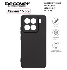 Чохол до мобільного телефона BeCover Xiaomi 15 5G Black (713781)