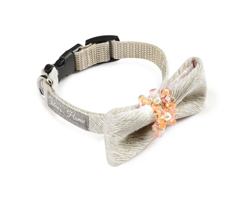 Нашийник для тварин Chloe's Home Perlove екрю S (CLH5477)