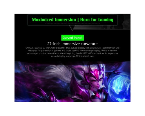 Монітор Gamemax GMX27C165Q