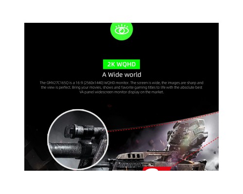 Монітор Gamemax GMX27C165Q