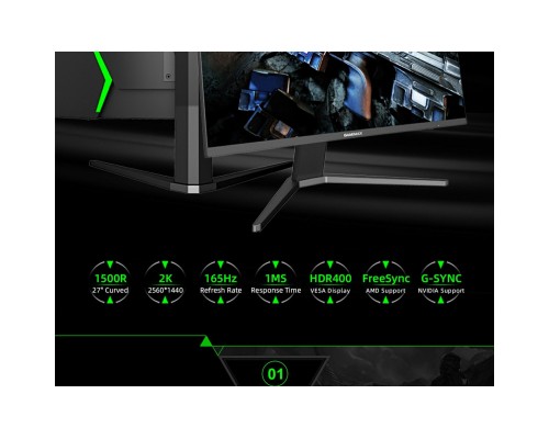 Монітор Gamemax GMX27C165Q