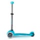 Самокат Micro Mini Deluxe Glow LED льодовик аква (MMD218)
