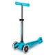 Самокат Micro Mini Deluxe Glow LED льодовик аква (MMD218)