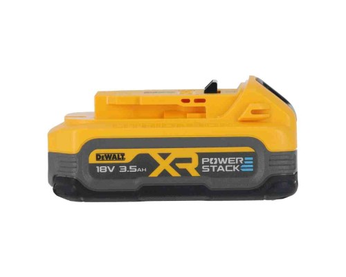 Акумулятор до електроінструменту DeWALT 18V XR Li-lon PowerStack 3.5Ah, вага 0.54 кг (DCBP318)