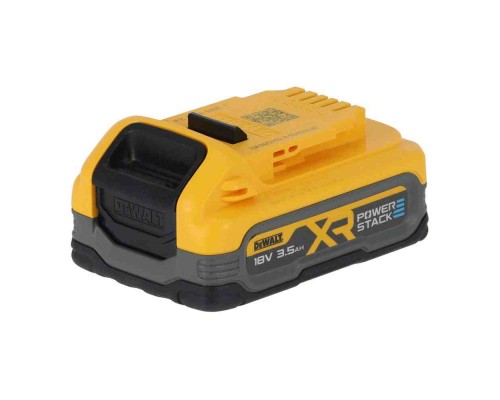 Акумулятор до електроінструменту DeWALT 18V XR Li-lon PowerStack 3.5Ah, вага 0.54 кг (DCBP318)