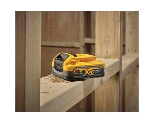 Акумулятор до електроінструменту DeWALT 18V XR Li-lon PowerStack 3.5Ah, вага 0.54 кг (DCBP318)