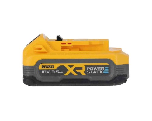 Акумулятор до електроінструменту DeWALT 18V XR Li-lon PowerStack 3.5Ah, вага 0.54 кг (DCBP318)