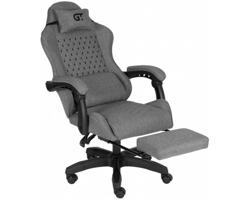 Крісло ігрове GT Racer X-2339 Black/Gray (X-2339 Fabric Black/Gray)