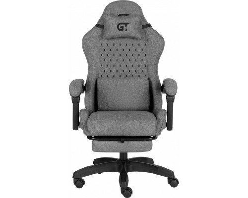 Крісло ігрове GT Racer X-2339 Black/Gray (X-2339 Fabric Black/Gray)