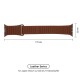 Ремінець до смарт-годинника Armorstandart Leather Loop для Apple Watch 42 (Series 11-10)/41/40/38 Saddle Brown (ARM57843)