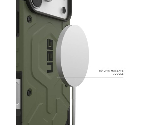 Чохол до мобільного телефона UAG Pathfinder MagSafe iPhone 17 Pro Max Olive (114549117272)
