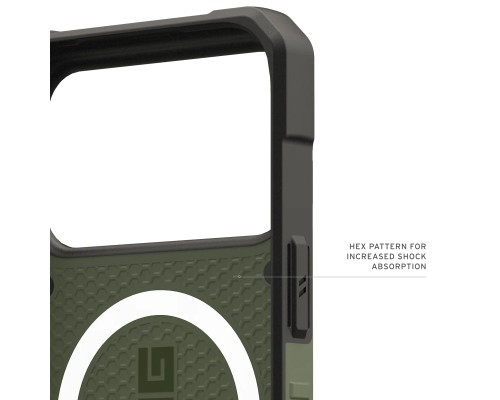 Чохол до мобільного телефона UAG Pathfinder MagSafe iPhone 17 Pro Max Olive (114549117272)