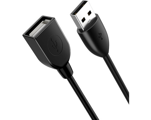 Дата кабель USB 2.0 AM/AF 0.5m Cabletime (CA915156)