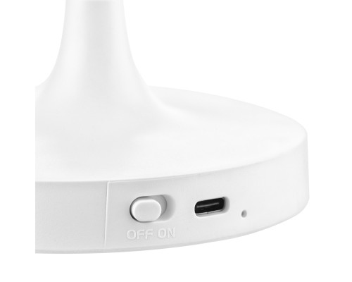Настільна лампа 2E 9Вт 3000K 4000K 5700K 2200мАг USB-С без БЖ білий (2E-DL2236)