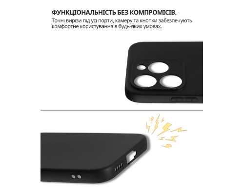 Чохол до мобільного телефона BeCover Silicone Realme 15T Black (714694)