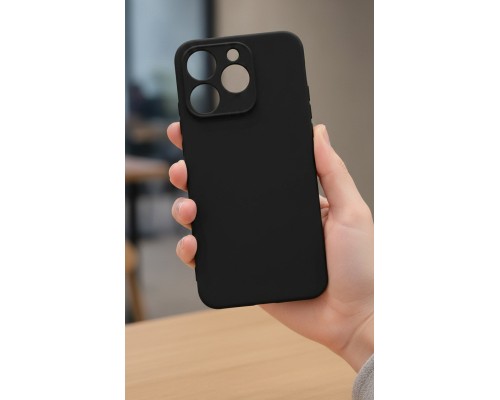 Чохол до мобільного телефона BeCover Silicone Realme 15T Black (714694)
