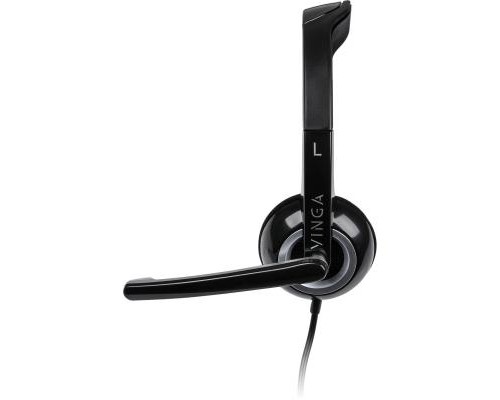 Навушники Vinga HSU60 USB Black (HSU60BK)