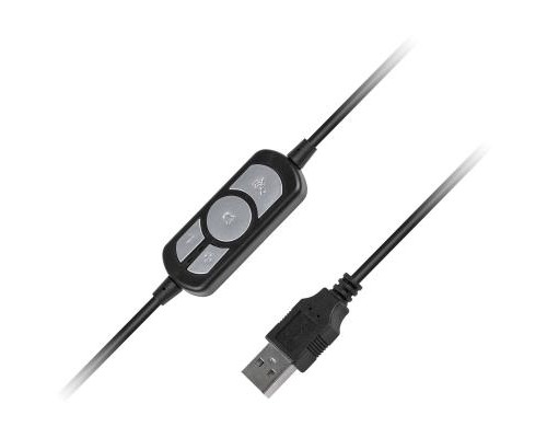 Навушники Vinga HSU60 USB Black (HSU60BK)
