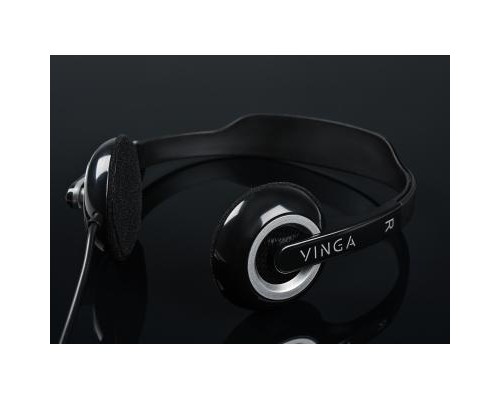 Навушники Vinga HSU60 USB Black (HSU60BK)